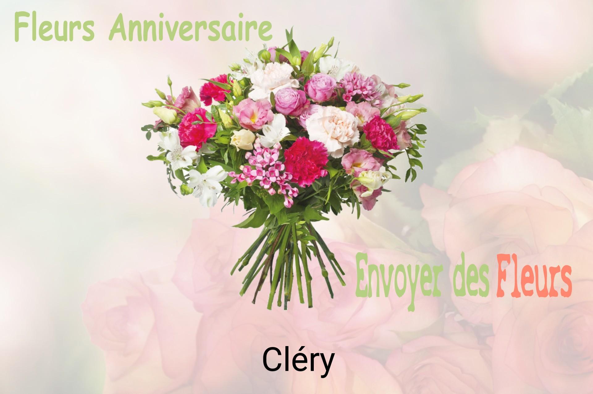 Bouquet de fleurs d’anniversaire livré à Cléry
